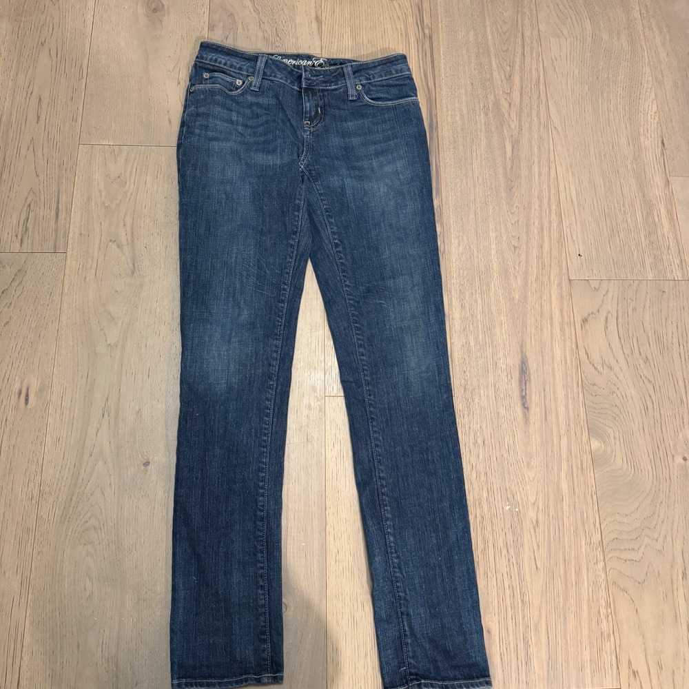 VTG American‎ Eagle Outfitters Skinny Jeans Dark Wash Women's Size 4